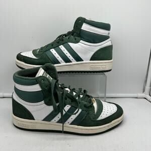 Adidas Originals Shoes Womens 9 Top Ten Sneakers White Green